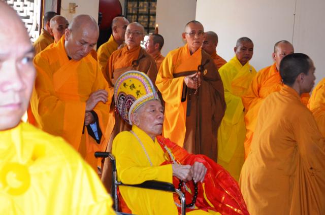 Khánh Hòa: Lễ nhập kim quan Hòa thượng Thích Trí Hải