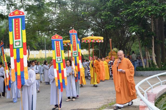 Khánh Hòa: Lễ Cung tống kim quan HT.Thích Trí Hải Trà tỳ