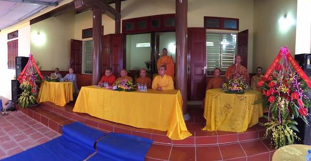 Lễ quy y tại chùa Thanh Sơn Vĩnh Phúc