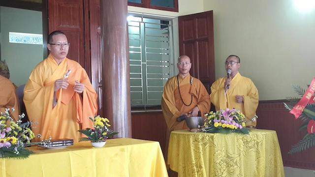 Lễ quy y tại chùa Thanh Sơn Vĩnh Phúc