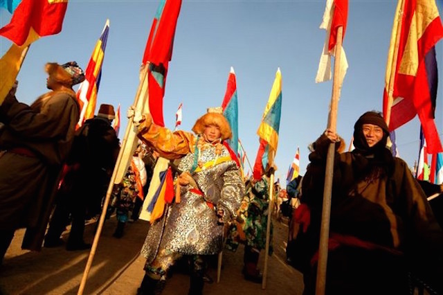 Chùm ảnh Lễ hội tổ Monlam Phật giáo Tây Tạng 2015