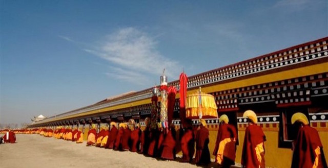 Chùm ảnh Lễ hội tổ Monlam Phật giáo Tây Tạng 2015