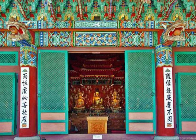 Hoa Kỳ: Danh lam Thắng cảnh MuRyangSa Buddhist Temple Hàn Quốc