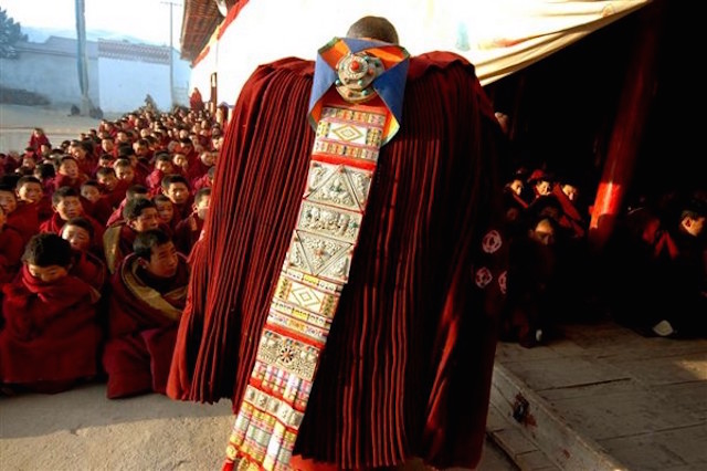 Chùm ảnh Lễ hội tổ Monlam Phật giáo Tây Tạng 2015