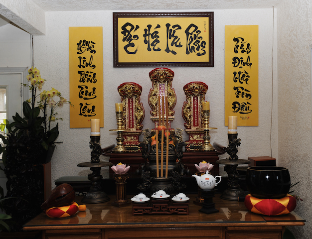 Thiền viện Vô Ưu, California, Hoa Kỳ -  điểm đến đầu năm 2015 của hai nhà thư pháp  Thích Giác Thiện, Thích Nhuận Pháp.