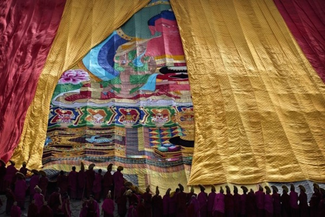 Chùm ảnh Lễ hội tổ Monlam Phật giáo Tây Tạng 2015