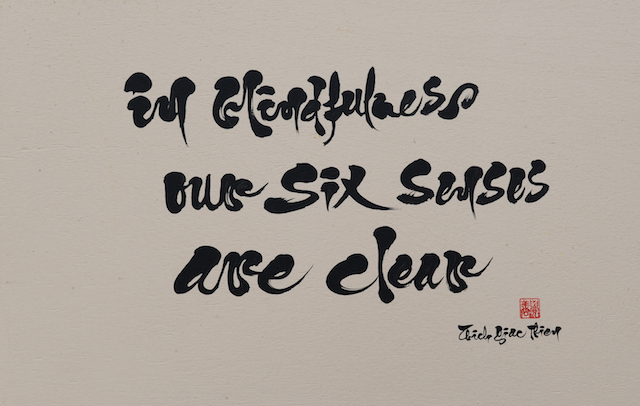 Thiền viện Vô Ưu, California, Hoa Kỳ -  điểm đến đầu năm 2015 của hai nhà thư pháp  Thích Giác Thiện, Thích Nhuận Pháp.