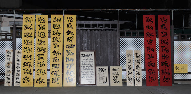 Thiền viện Vô Ưu, California, Hoa Kỳ -  điểm đến đầu năm 2015 của hai nhà thư pháp  Thích Giác Thiện, Thích Nhuận Pháp.