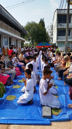 Thái Lan: Chùm ảnh xuất gia gieo duyên