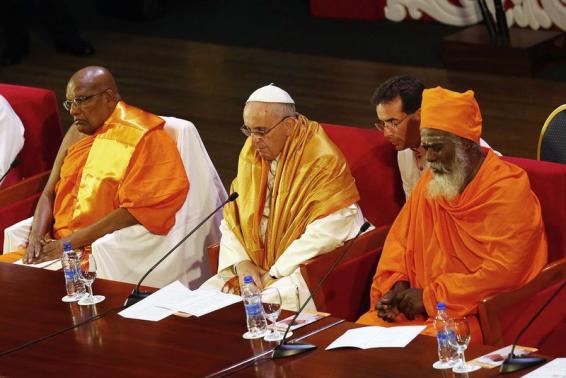 Sri Lanka: Đức Giáo Hoàng viếng thăm một ngôi Chùa Phật giáo tại Thủ đô Colombo