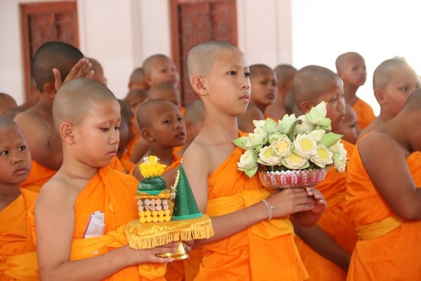 Thái Lan: Chùm ảnh xuất gia gieo duyên