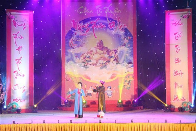 Thái Bình: Không khí đón xuân tại chùa Từ Xuyên