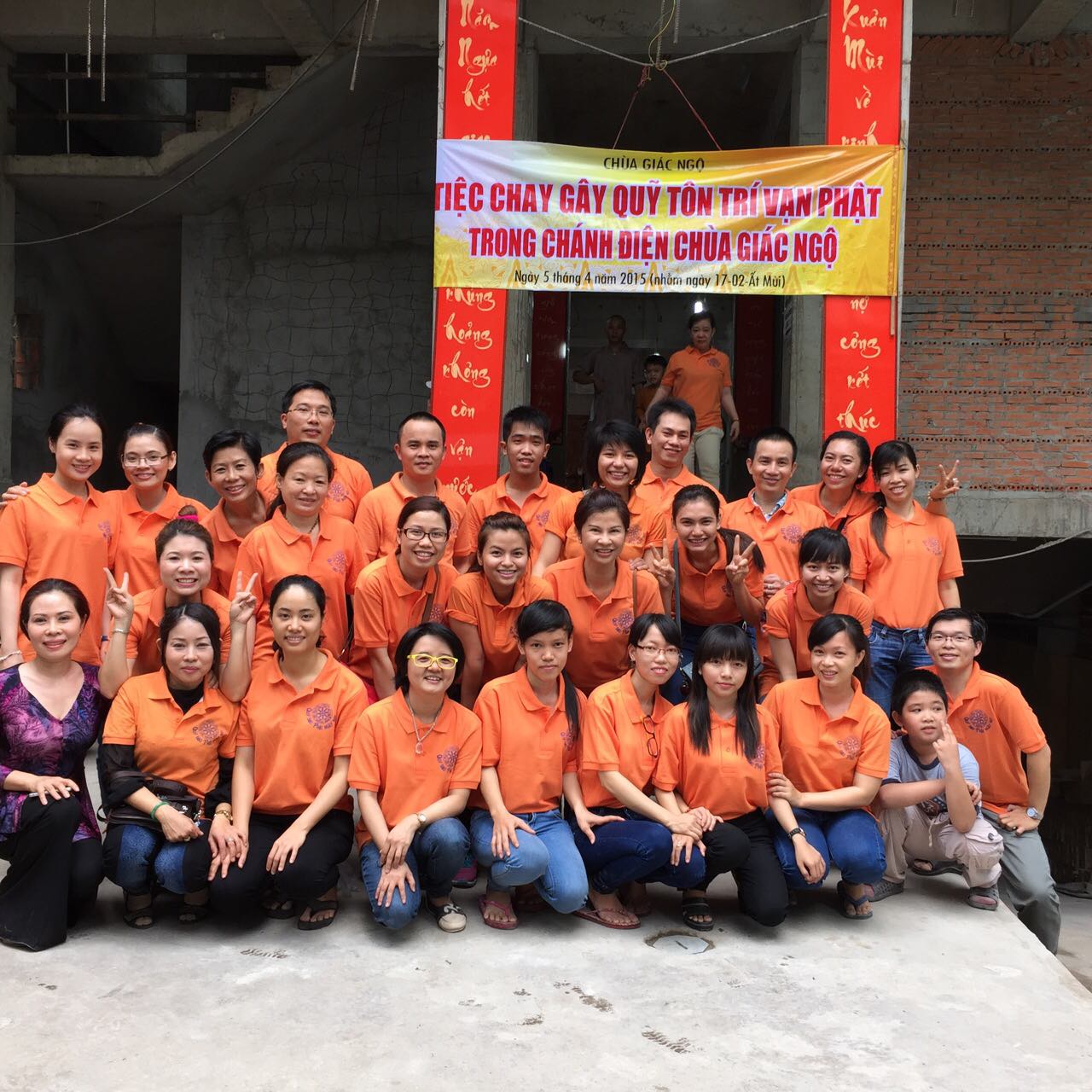 Chùa Giác Ngộ tổ chức tiệc chay gây quỹ xây dựng giai đoạn 3