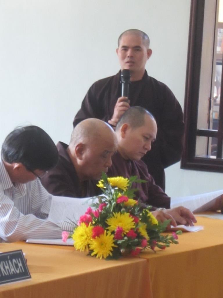 BTS GHPGVN  thị xã Ninh Hòa tổng kết Phật sự 2014