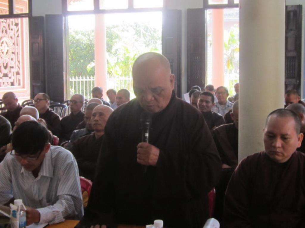 BTS GHPGVN  thị xã Ninh Hòa tổng kết Phật sự 2014