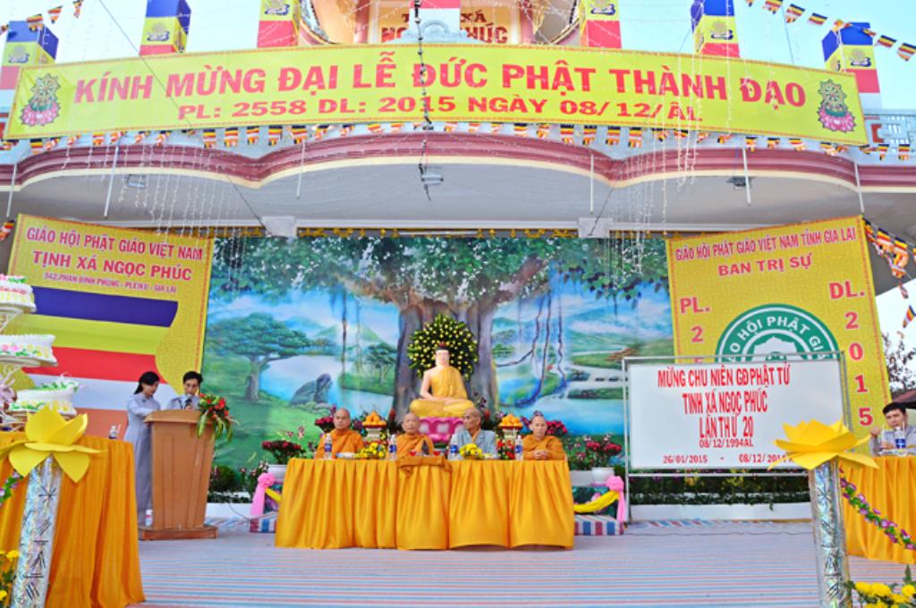 Gia Lai: Lễ Chu Niên Lần Thứ 20 GĐPT Tịnh Xá Ngọc Phúc và Đêm Văn Nghệ Kính Mừng Đức Phật Thành Đạo