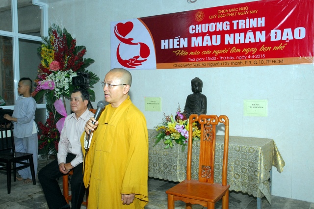 Chùa Giác Ngộ: Hơn 200 người đăng ký tham gia hiến máu nhân đạo