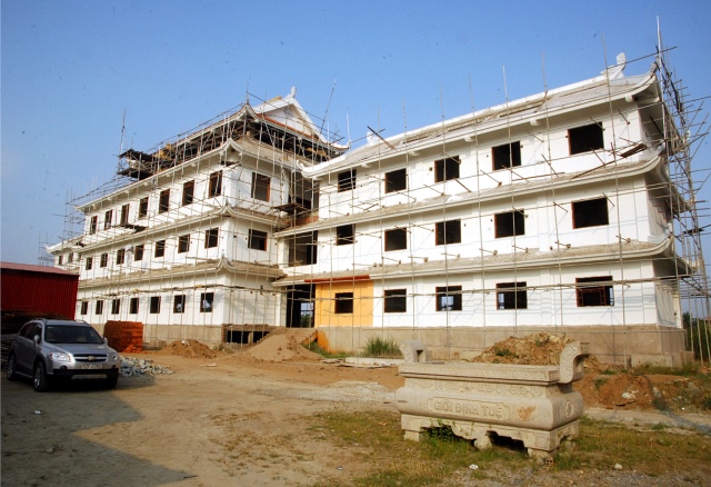 Khóa tu tại Học viện PGVN tại TP. HCM cơ sở Lê Minh Xuân ngày 05/04/2015