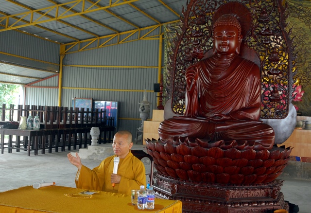 Khóa tu tại Học viện PGVN tại TP. HCM cơ sở Lê Minh Xuân ngày 05/04/2015