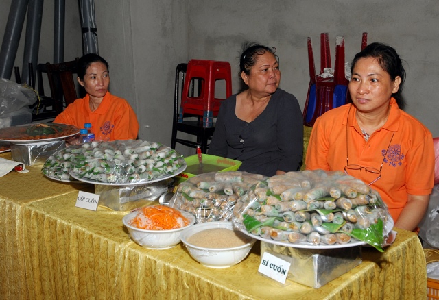 Chùa Giác Ngộ tổ chức tiệc chay gây quỹ xây dựng giai đoạn 3
