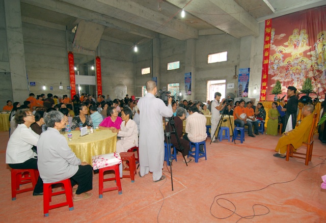 Chùa Giác Ngộ tổ chức tiệc chay gây quỹ xây dựng giai đoạn 3