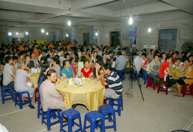 Chùa Giác Ngộ tổ chức tiệc chay gây quỹ xây dựng giai đoạn 3