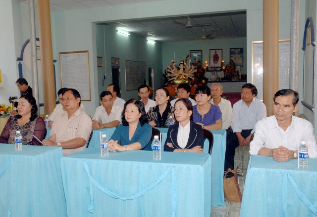 Tiền Giang: Long trọng lễ đặt đá khởi công trùng tu chùa Kim Linh I