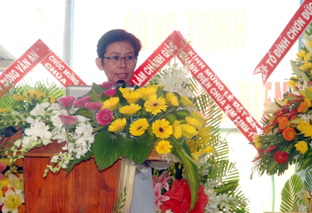Tiền Giang: Long trọng lễ đặt đá khởi công trùng tu chùa Kim Linh I