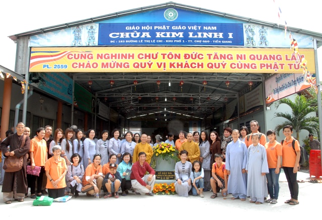 Tiền Giang: Long trọng lễ đặt đá khởi công trùng tu chùa Kim Linh I