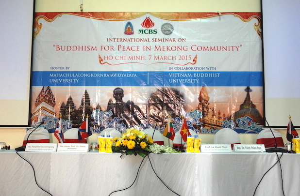 TP.HCM: Hội thảo quốc tế &quot;Phật giáo vì hòa bình khu vực Mekong&quot;