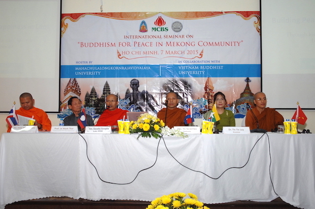 TP.HCM: Hội thảo quốc tế &quot;Phật giáo vì hòa bình khu vực Mekong&quot;