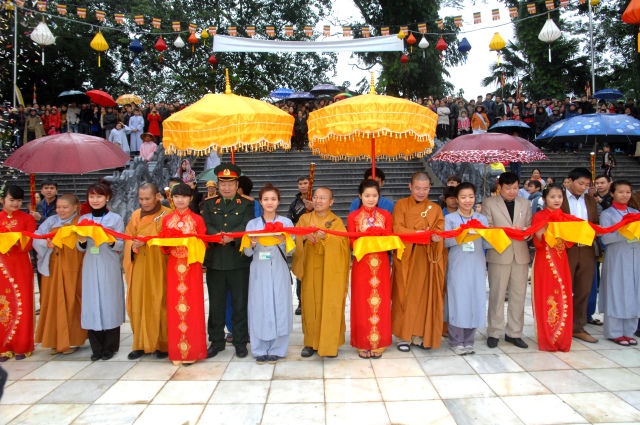 Hà Tĩnh: Khánh thành bến Rồng chùa Tượng Sơn