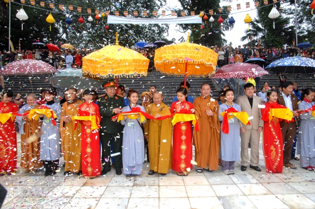 Hà Tĩnh: Khánh thành bến Rồng chùa Tượng Sơn