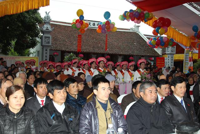 Nam Định: Cắt Băng Khánh Thành Chính Điện Chùa Thanh Cảnh