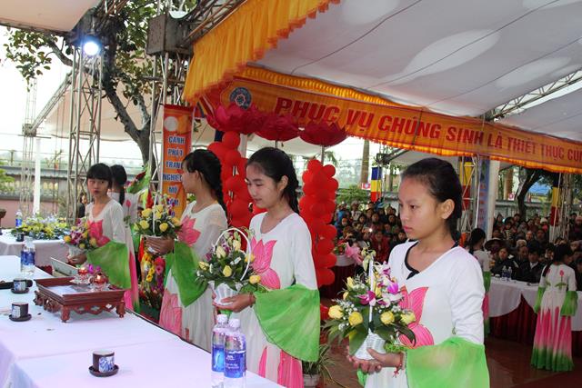 Nam Định: Cắt Băng Khánh Thành Chính Điện Chùa Thanh Cảnh