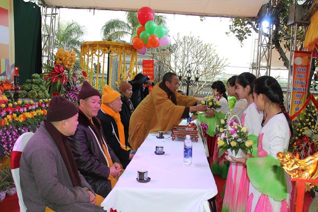 Nam Định: Cắt Băng Khánh Thành Chính Điện Chùa Thanh Cảnh