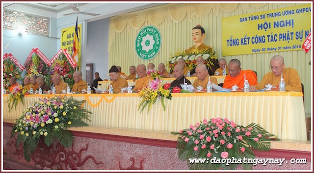 TP.HCM: Ban Tăng sự T.Ư tổng kết hoạt động Phật sự năm 2014