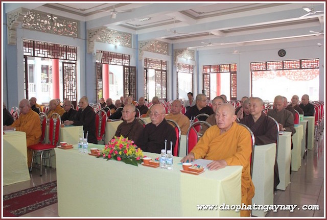 TP.HCM: Ban Tăng sự T.Ư tổng kết hoạt động Phật sự năm 2014