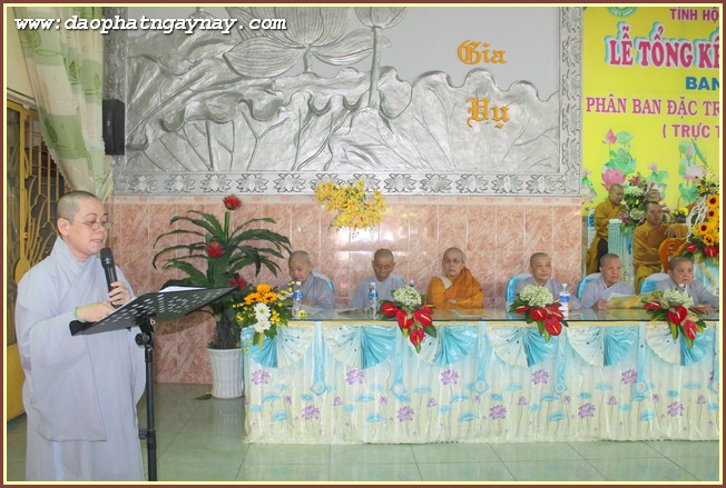 BÌNH DƯƠNG:     Lễ Tổng Kết Công Tác Phật Sự  Phân Ban Đặc Trách Ni Giới &amp; Ban Từ Thiện