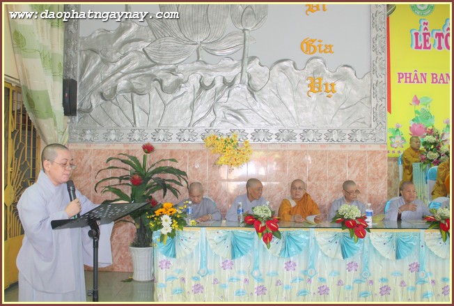 BÌNH DƯƠNG:     Lễ Tổng Kết Công Tác Phật Sự  Phân Ban Đặc Trách Ni Giới &amp; Ban Từ Thiện