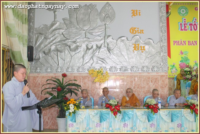 BÌNH DƯƠNG:     Lễ Tổng Kết Công Tác Phật Sự  Phân Ban Đặc Trách Ni Giới &amp; Ban Từ Thiện