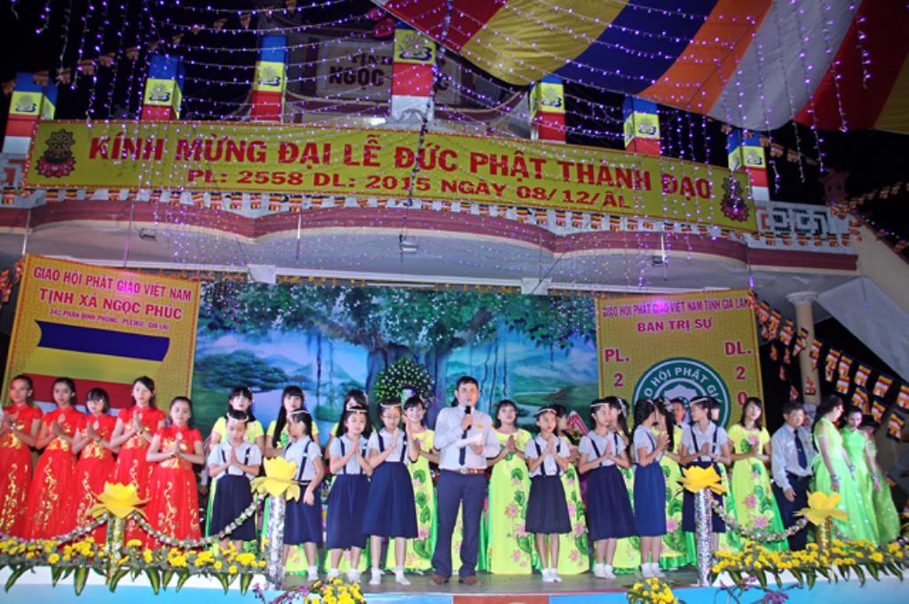 Gia Lai: Lễ Chu Niên Lần Thứ 20 GĐPT Tịnh Xá Ngọc Phúc và Đêm Văn Nghệ Kính Mừng Đức Phật Thành Đạo