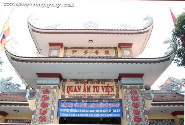 TP.HCM: Quan Âm Tu Viện tham gia phong trào hiến máu nhân đạo