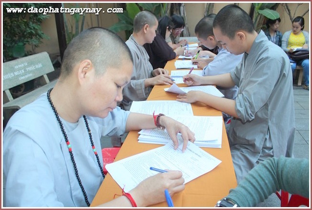 TP.HCM: Quan Âm Tu Viện tham gia phong trào hiến máu nhân đạo