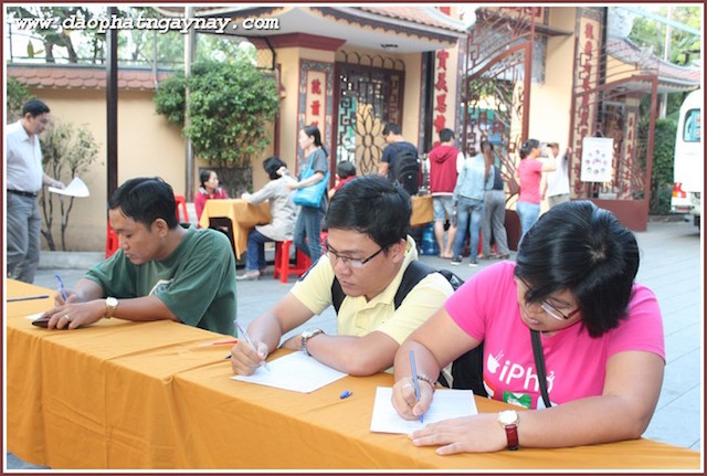 TP.HCM: Quan Âm Tu Viện tham gia phong trào hiến máu nhân đạo