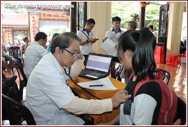 TP.HCM: Quan Âm Tu Viện tham gia phong trào hiến máu nhân đạo