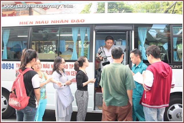 TP.HCM: Quan Âm Tu Viện tham gia phong trào hiến máu nhân đạo