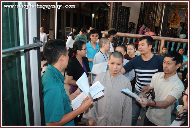 TP.HCM: Quan Âm Tu Viện tham gia phong trào hiến máu nhân đạo