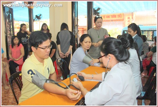 TP.HCM: Quan Âm Tu Viện tham gia phong trào hiến máu nhân đạo