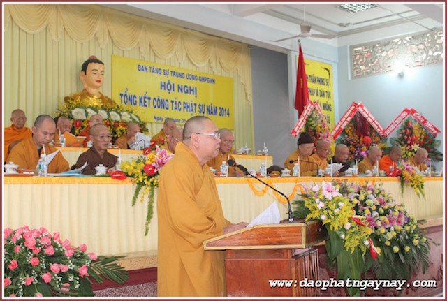 TP.HCM: Ban Tăng sự T.Ư tổng kết hoạt động Phật sự năm 2014